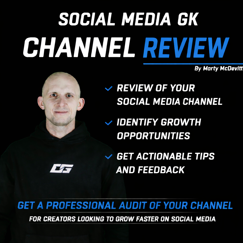 Social Media Channel Review (Goalkeeper Channels Only)